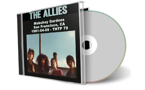 Artwork Cover of The Allies 1981-04-19 CD San Francisco Soundboard