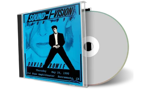 Artwork Cover of David Bowie 1990-05-24 CD Sacramento Audience