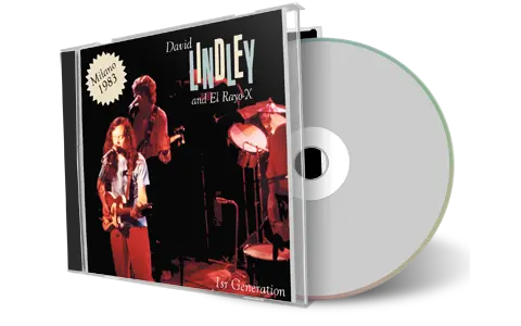 Artwork Cover of David Lindley and El Rayo-X 1983-03-28 CD Milano Audience