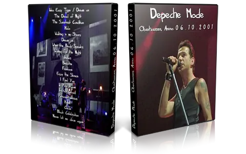 Artwork Cover of Depeche Mode 2001-10-16 DVD Oberhausen Audience