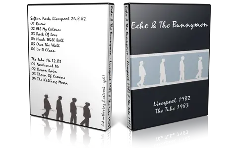 Artwork Cover of Echo and The Bunnymen 1982-08-26 DVD Liverpool Proshot