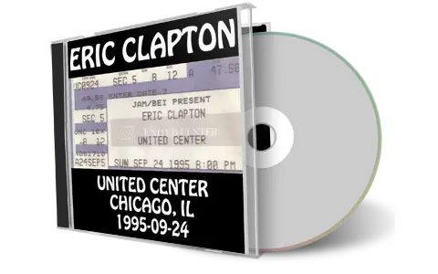 Artwork Cover of Eric Clapton 1995-09-24 CD Chicago Audience