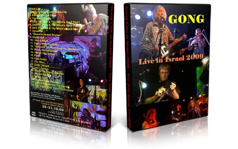 Artwork Cover of Gong 2009-10-31 DVD Tel Aviv Proshot