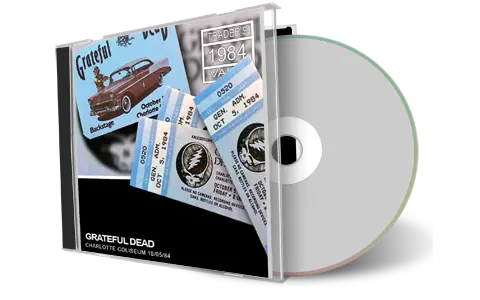 Artwork Cover of Grateful Dead 1984-10-05 CD Charlotte Soundboard