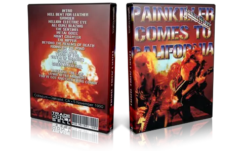 Artwork Cover of Judas Priest 1990-11-05 DVD Oakland Audience