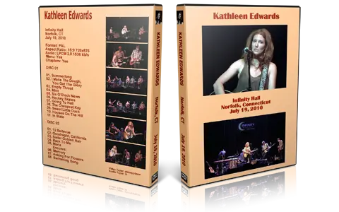Artwork Cover of Kathleen Edwards 2010-07-19 DVD Norfolk Audience