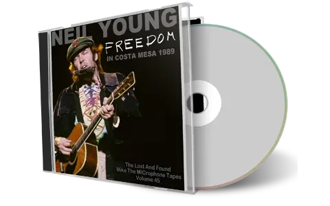 Artwork Cover of Neil Young 1989-08-18 CD Costa Mesa Audience