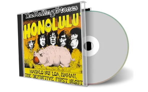 Artwork Cover of Rolling Stones 1973-01-21 CD Mahalo Nui Loa Audience