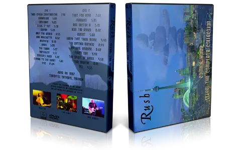 Artwork Cover of Rush 1997-06-30 DVD Toronto Audience