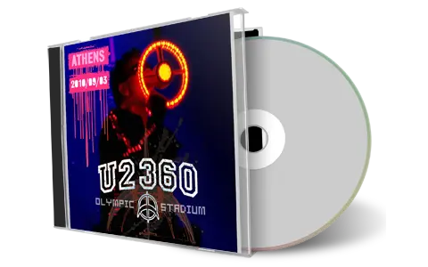 Artwork Cover of U2 2010-09-03 CD Athens Soundboard