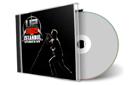 Artwork Cover of U2 2010-09-06 CD Istanbul Soundboard