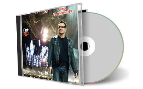 Artwork Cover of U2 2010-09-11 CD Zurich Soundboard