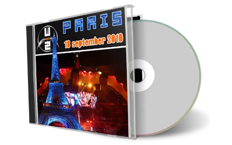 Artwork Cover of U2 2010-09-18 CD Paris Soundboard