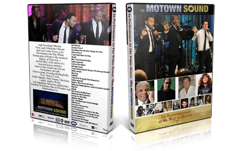 Artwork Cover of Various Artists Compilation DVD Motown Sound At The White House 2011 Proshot