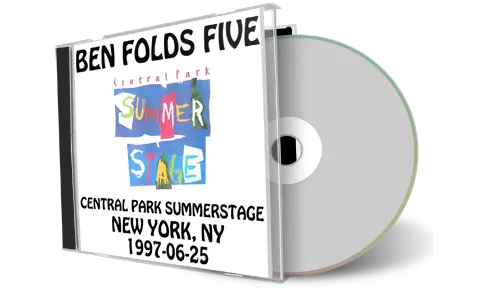 Artwork Cover of Ben Folds Five 1997-06-25 CD New York City Audience