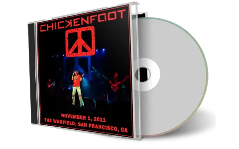 Artwork Cover of Chickenfoot 2011-11-01 CD San Francisco Audience