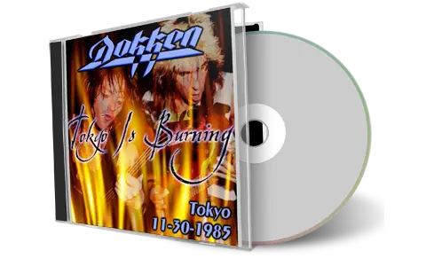 Artwork Cover of Dokken 1985-11-30 CD Tokyo Audience