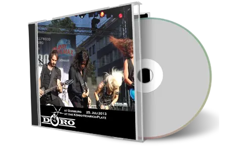 Artwork Cover of Doro Pesch 2013-07-25 CD Duisburg Audience