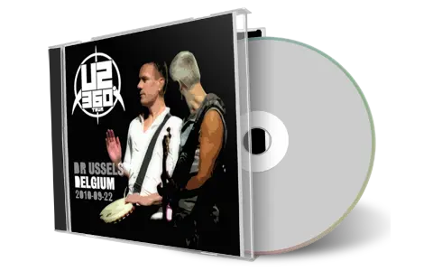 Artwork Cover of U2 2010-09-22 CD Bruxelles Soundboard