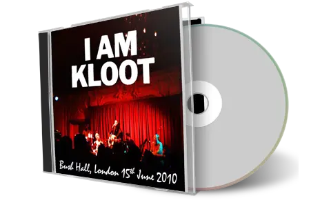 Artwork Cover of I Am Kloot 2010-06-15 CD London Audience