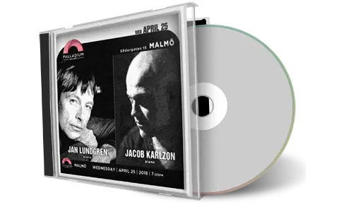 Artwork Cover of Jan Lundgren and Jacob Karlzon 2018-04-25 CD Malmo Soundboard