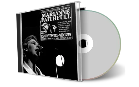 Artwork Cover of Marianne Faithfull 1991-05-15 CD Sydney Audience