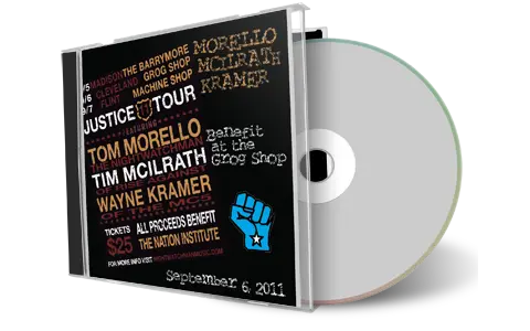 Artwork Cover of Morello McIlrath and Kramer 2011-09-06 CD Cleveland Audience