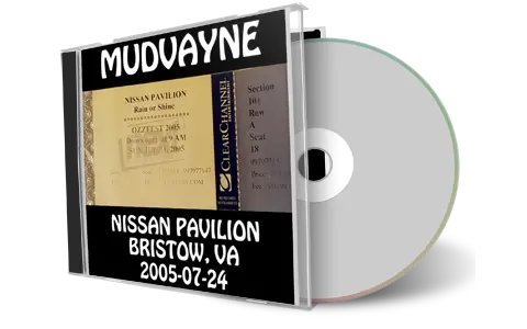 Artwork Cover of Mudvayne 2005-07-24 CD Bristow Audience
