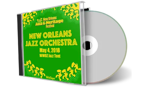 Artwork Cover of New Orleans Jazz Orchestra 2018-05-04 CD New Orleans Soundboard