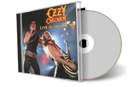 Artwork Cover of Ozzy Osbourne 1989-04-17 CD Milan Audience