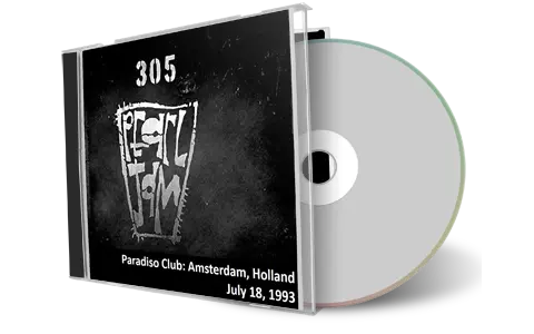 Artwork Cover of Pearl Jam 1993-07-18 CD Amsterdam Audience