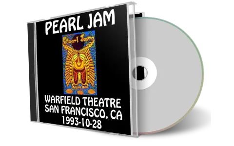 Artwork Cover of Pearl Jam 1993-10-28 CD San Francisco Audience