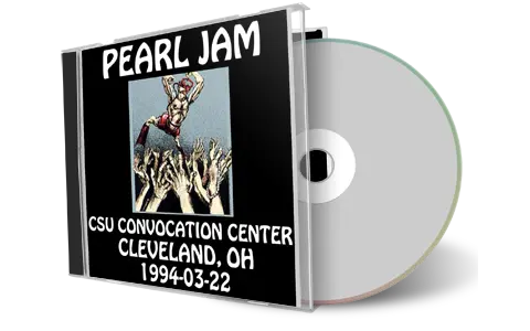 Artwork Cover of Pearl Jam 1994-03-22 CD Cleveland Audience
