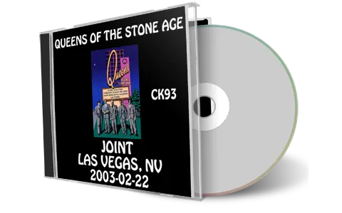 Artwork Cover of Queens of The Stone Age 2003-02-22 CD Las Vegas Audience