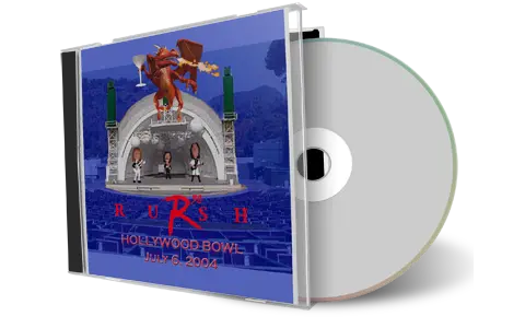Artwork Cover of Rush 2004-07-06 CD Hollywood Audience