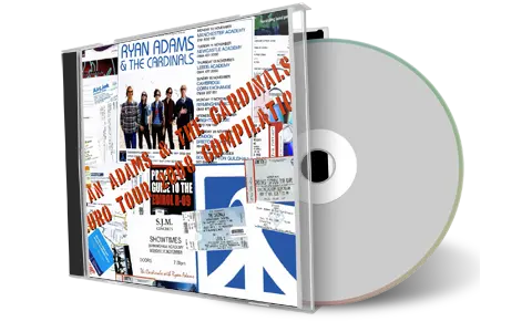 Artwork Cover of Ryan Adams Compilation CD Europe Tour 2008 Soundboard