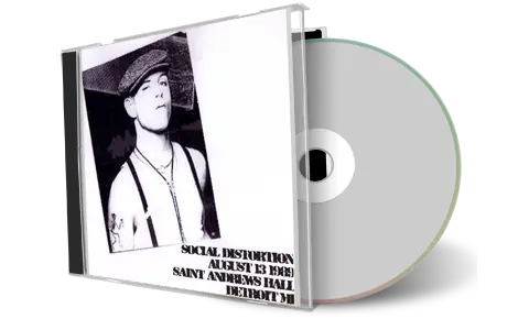 Artwork Cover of Social Distortion 1989-08-13 CD Detroit Audience