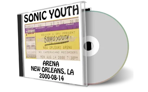 Artwork Cover of Sonic Youth 2000-08-14 CD New Orleans Audience