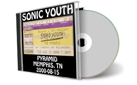 Artwork Cover of Sonic Youth 2000-08-15 CD Memphis Audience