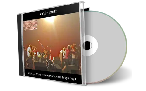 Artwork Cover of Sonic Youth 2009-08-09 CD Tokyo Audience