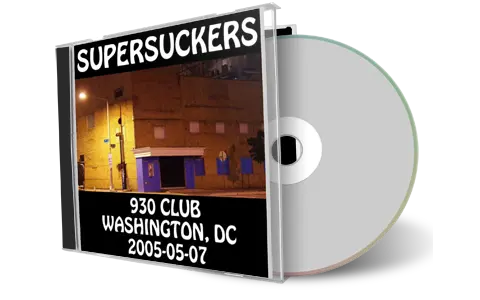 Artwork Cover of Supersuckers 2005-05-07 CD Washington Audience
