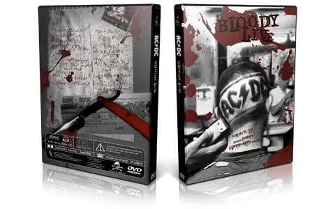 Artwork Cover of ACDC 1991-08-10 DVD Copenhagen Audience