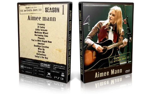 Artwork Cover of Aimee Mann 2008-02-07 DVD Los Angeles Proshot