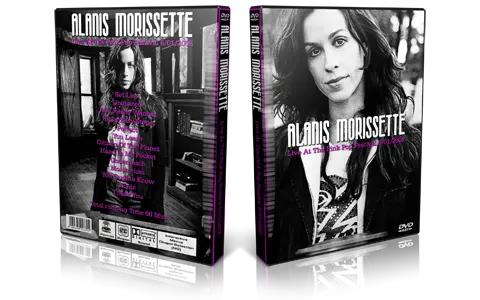 Artwork Cover of Alanis Morissette 2008-06-01 DVD Pink Pop Festival Proshot