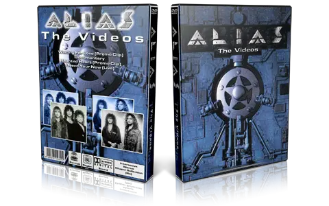 Artwork Cover of Alias Compilation DVD The Videos 1991 Proshot