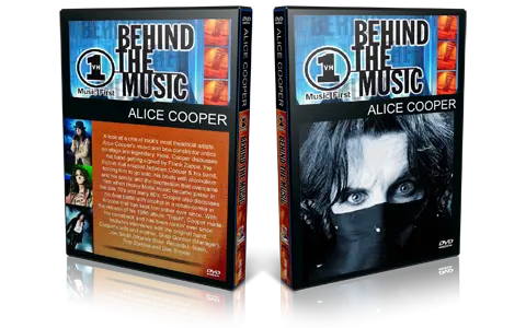 Artwork Cover of Alice Cooper Compilation DVD Behind The Music Proshot