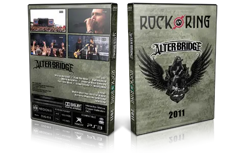 Artwork Cover of Alter Bridge 2011-06-05 DVD Rock Am Ring Proshot