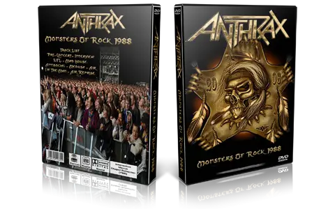 Artwork Cover of Anthrax 1988-09-10 DVD Monsters Of Rock Proshot