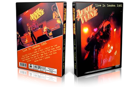 Artwork Cover of April Wine 1981-01-27 DVD London Proshot