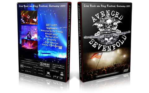 Artwork Cover of Avenged Sevenfold 2011-06-05 DVD Rock am Ring Proshot